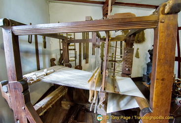 Marksburg - weaving room 